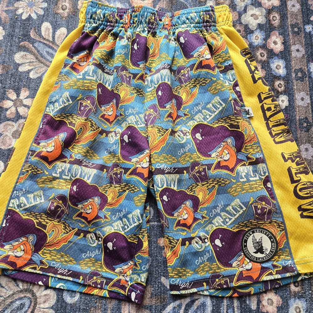 Flow Society Colorful Kids Medium Graphic Short